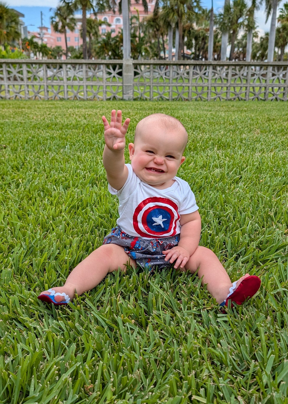 Captain America inspired Memorial Day Outfits