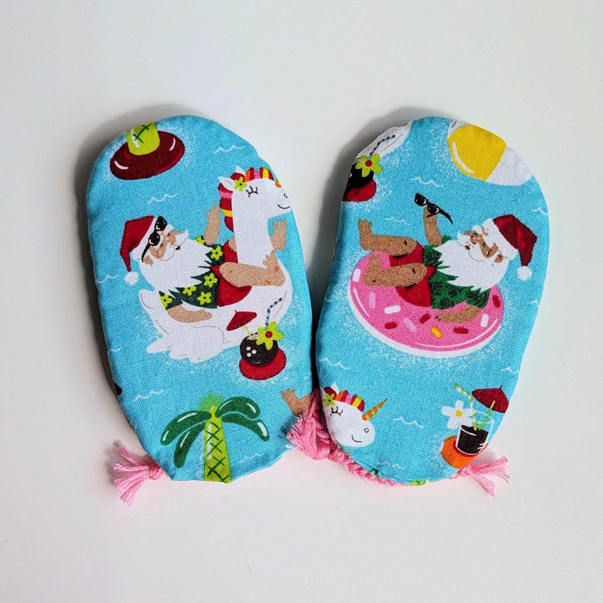 Festive Footsies - Santa